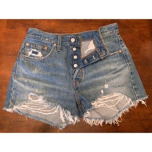 Levi’s 501 Original Denim Cutoff Short